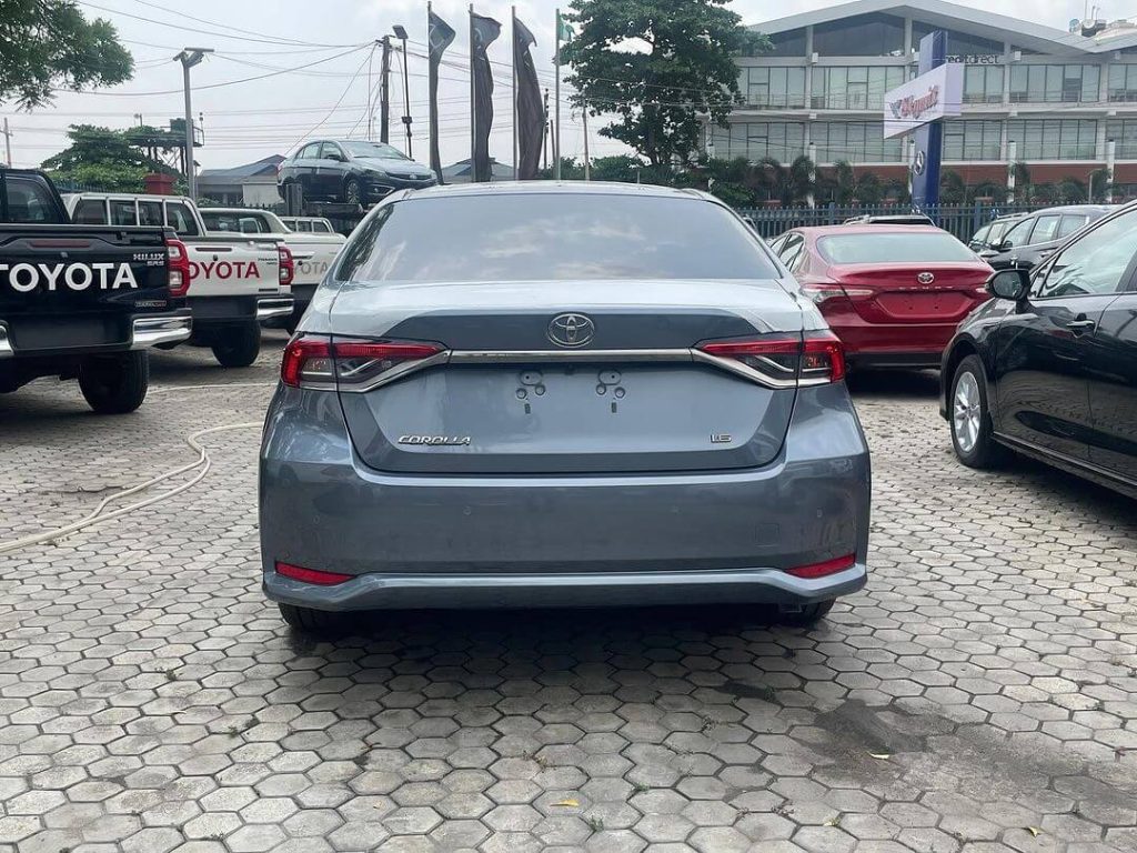 2023 Toyota Corolla back view