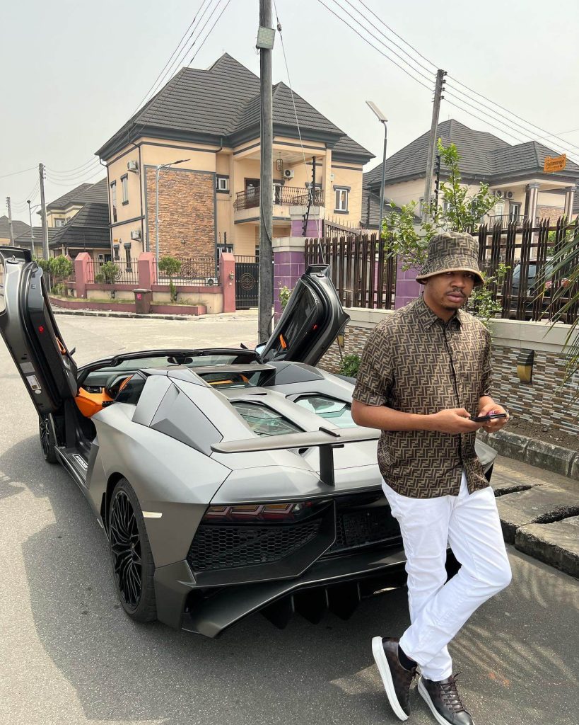 man like chico with his Special Edition Lamborghini Aventador