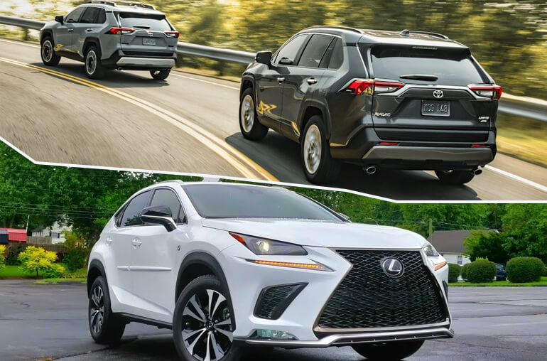 2020 Lexus NX Vs. 2020 Toyota RAV4 in Nigeria