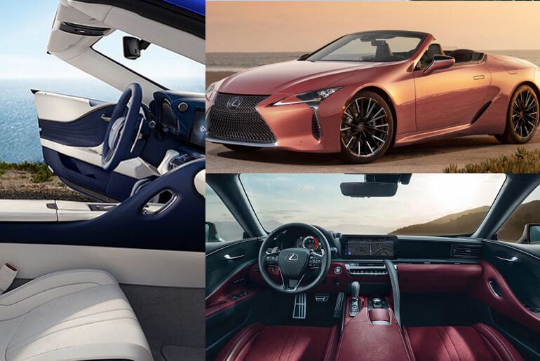 2024 Lexus LC 500 Convertible Gets COPPER CREST