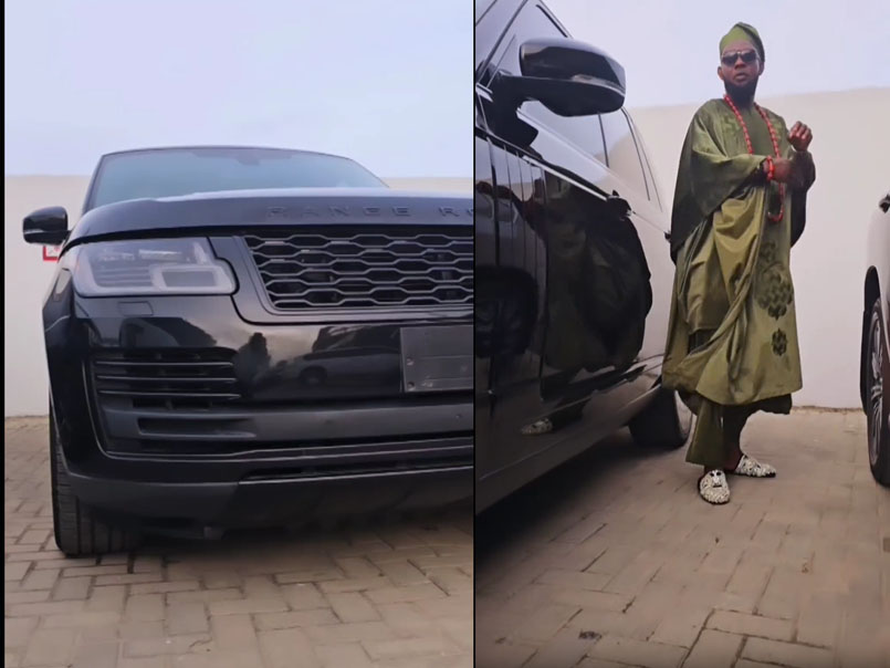 AY splashes millions of Naira on a brand new 2019 Land Rover Range Rover Vogue 5.0 V8 Autobiography