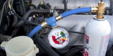 fill refrigerant air conditioner