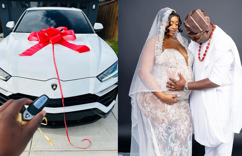 CEO OF MJ autos Gave Wife a Brand New Lamborghini Urus as Push gift