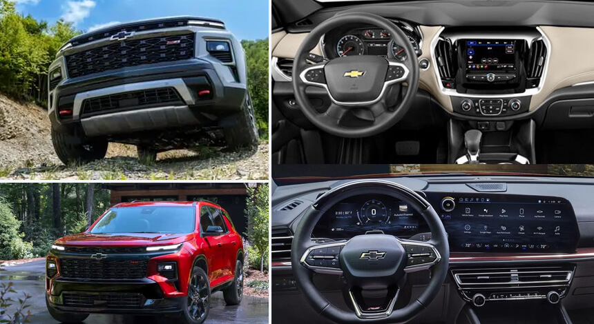 Chevy May be going big with EVs, 2024 Chevrolet Traverse Debuts With New Look, Rugged Z71 Off-Road Trim