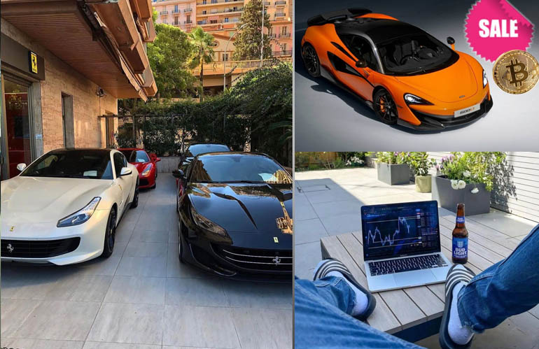 Crypto Traders To Sell Their Exotic Cars As Crypto Continued crashing