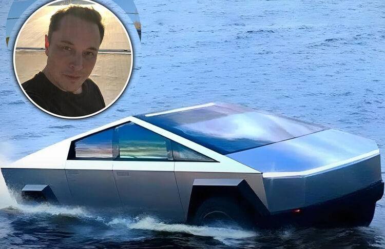 Elon Musk Hints At New Cybertruck Package That Will Enable It To Be Used As An Actual Boat