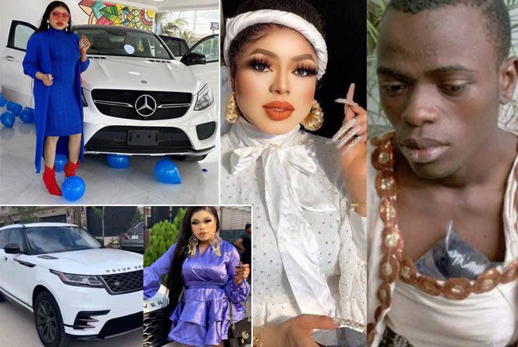 Expensive cars owned by Bobrisky