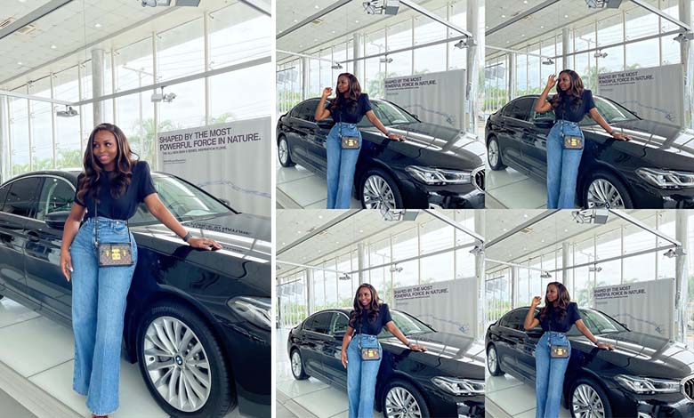 Sandrah Tubobereni, Nigerian Creative Fashion Designer Tests BMW 5 Series On An Excursion Sponsored By Lagos Business School 