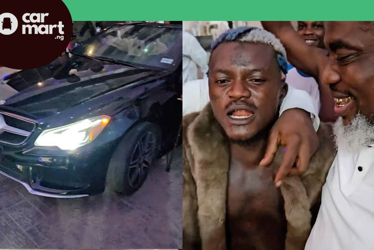 King Mo Adah gifted a New Benz to Portable Zazu