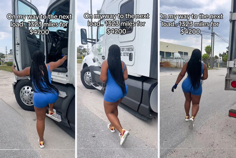 Lady Working As Truck Driver Shares How She Makes N3.3 Million for 1 Trip