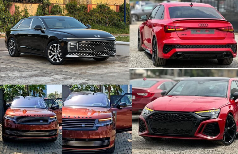 Latest 2024 Vehicles Already in Nigeria For Sale, Including 2024 Benz and 2024 Range Rover