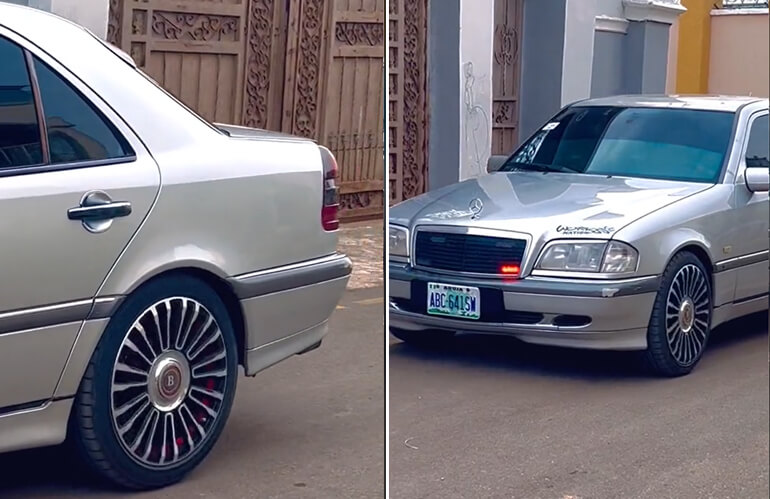 Man Upgrades His 1999 Mercedes Benz, Gives it a Brand New Look