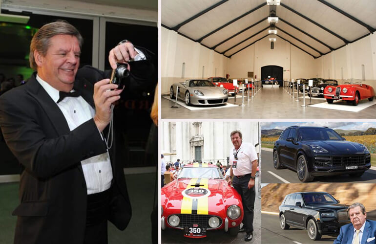 Meet Africa's New Richest Man Johann Rupert, His New Net Worth, Expensive Vehicles He Owns