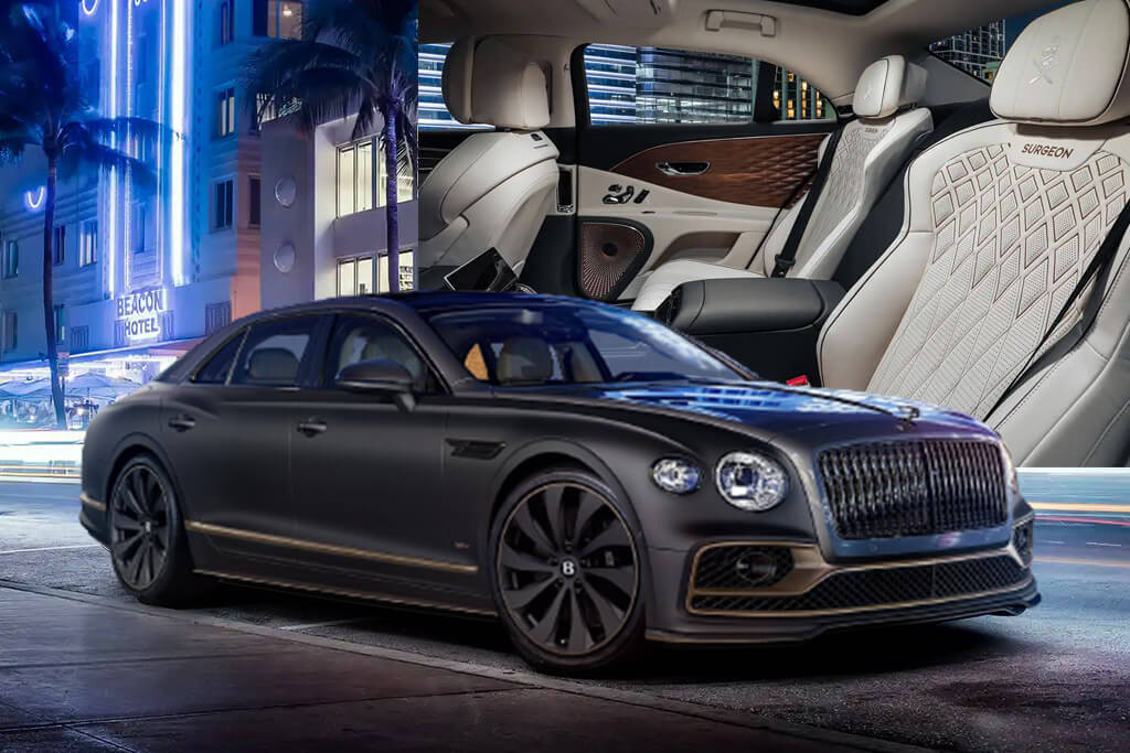 Meet The Special Edition Bentley Flying Spur called 'The Surgeon' Created By Famous Sneaker Designer