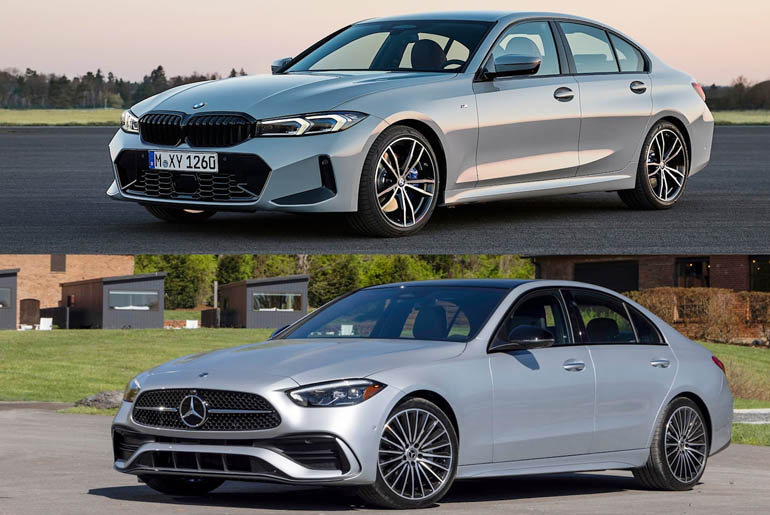 Mercedes Benz C-Class vs BMW 3 series 