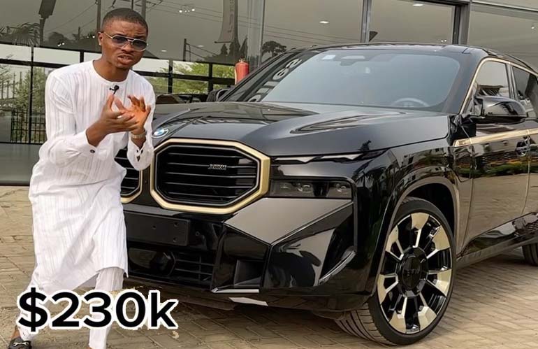 Ola of Lagos Reviews 2024 BMW XM worth 260 million naira