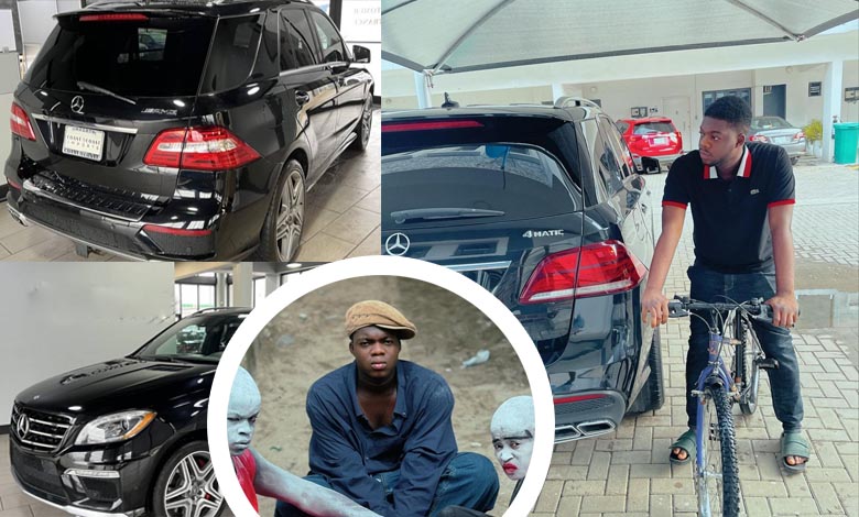 I was depressed so I got a Benz, Comedian LAWYER KUNLE says as buys a new 2012 Mercedes-Benz ML 63 AMG 4MATIC