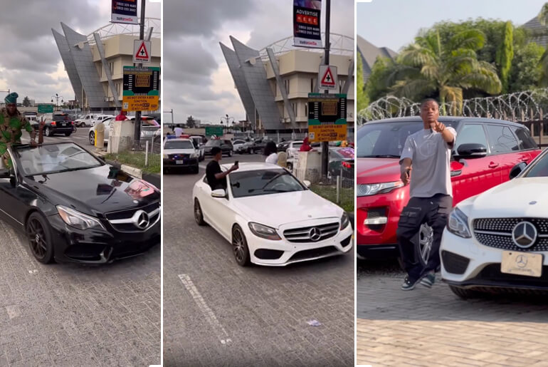 Reaction after Ola Of Lagos Shares Videos Of Luxury Cars At The Lagos Car Convoy Cruise