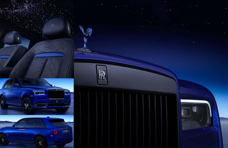 Rolls-Royce Cullinan Blue Shadow - Inspiration From Space