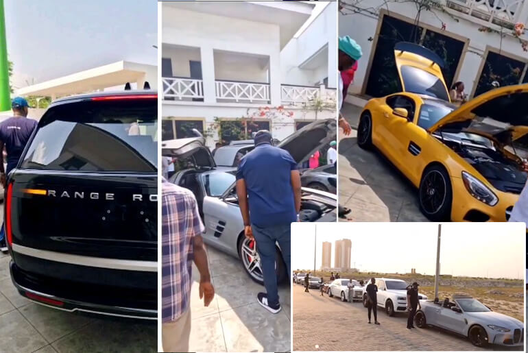 Supercars Of Nigeria Cries Out As Abuja Men Show Off Their Luxury Rides