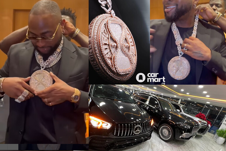 Top Two Expensive SUVs Davido's new chain worth £500,000 can afford in Nigeria