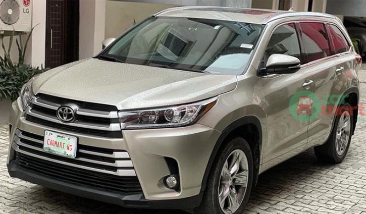 Toyota Highlander Prices in Nigeria 2021