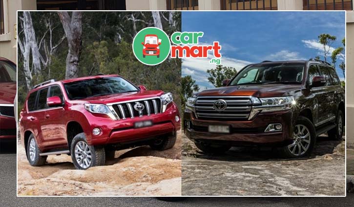 Toyota Land Cruiser Vs Toyota Land Cruiser Prado