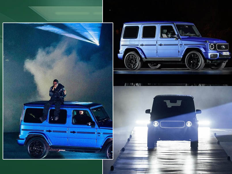 Travis Scott Debuts the New All Electric G-wagon