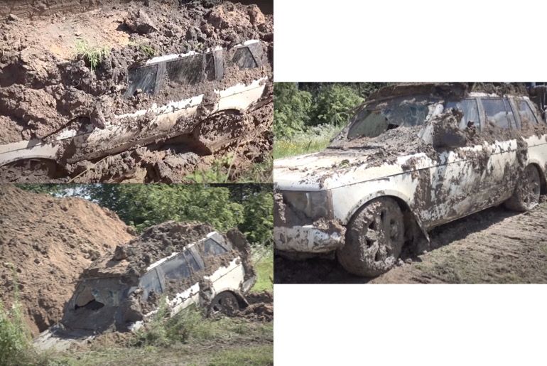 The Moment A N75 Million Range Rover Buried Underground Was Dug Up 