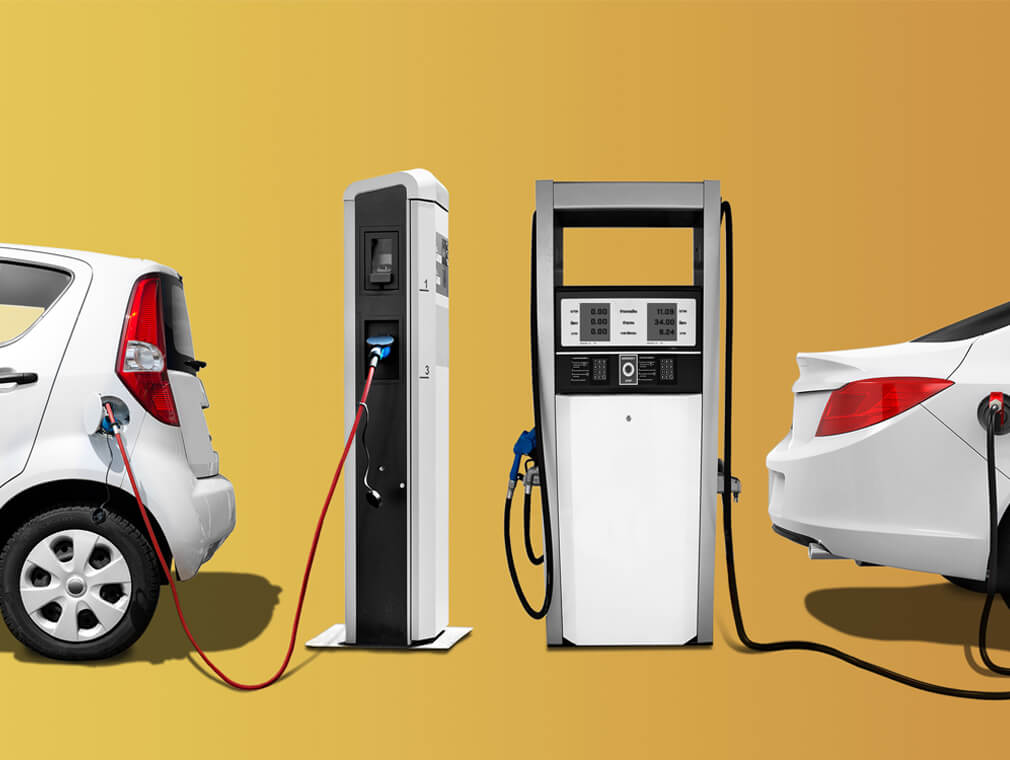 Electric car vs a Petrol car