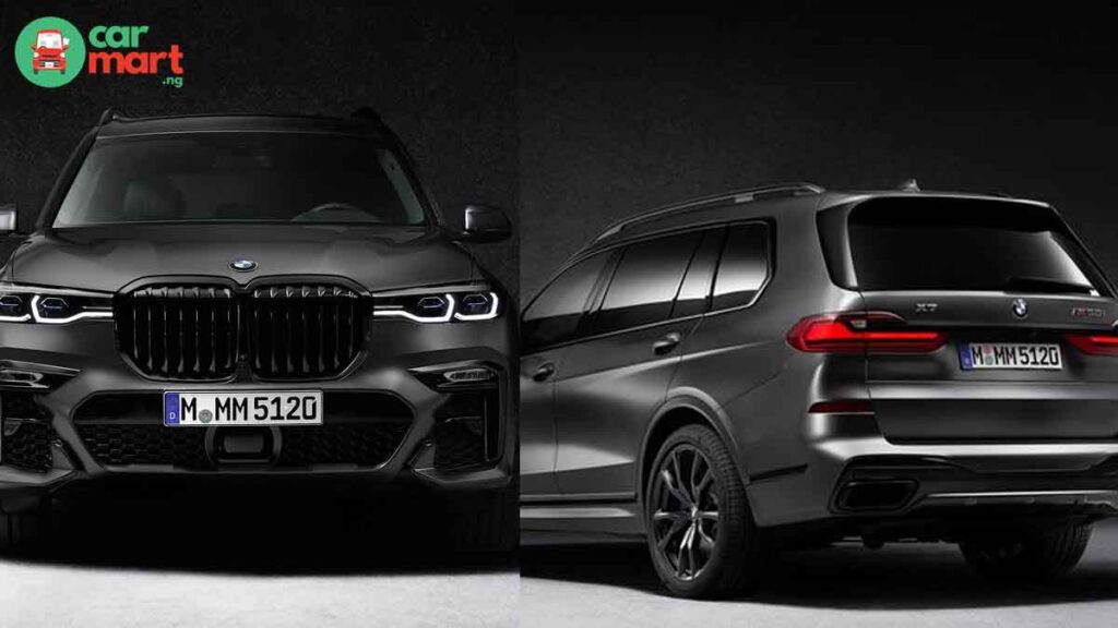 BMW Unveiled 2021 X7 Dark Shadow edition with just 600 units