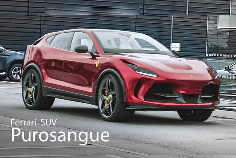 Check out the 2023 Purosangue SUV, Ferrari's first SUV On The Way