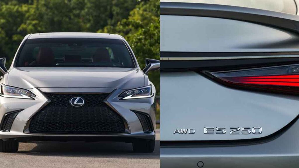 2021 Lexus ES Adds ES250 Model with All-Wheel Drive