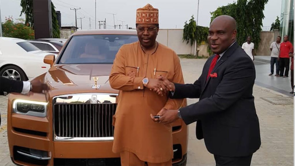 Akin-Olugbade rolls royce