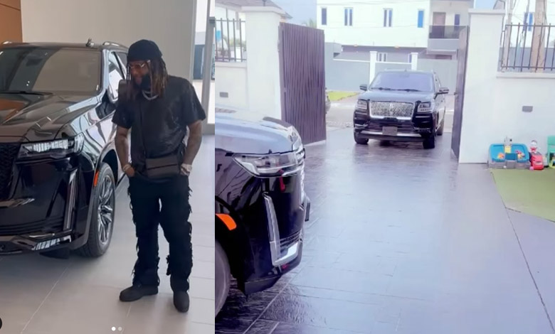 Nigerian Musician buys himself two super full-size SUVs worth 500m in one day