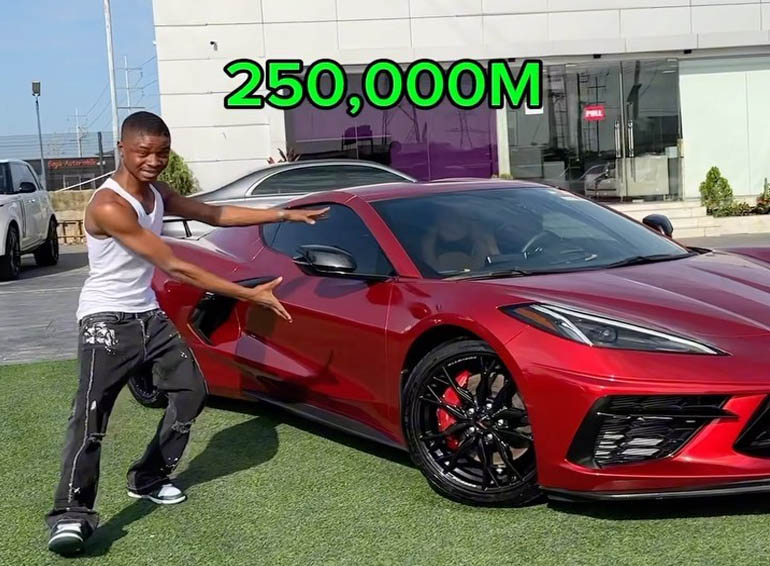 2023 Corvette C8 in Nigeria