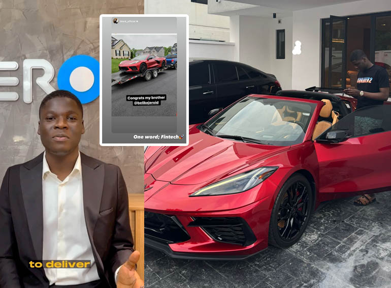 Jeroid Ltd CEO, Jeremiah Mayowa buys the 2023 Corvette C8