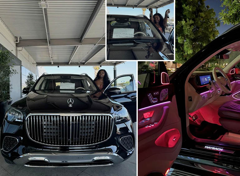 Carmart uncoverers the Most Influential Female Celebrity who Purchase A Brand New 2024 Mercedes-Benz GLS 600 Maybach