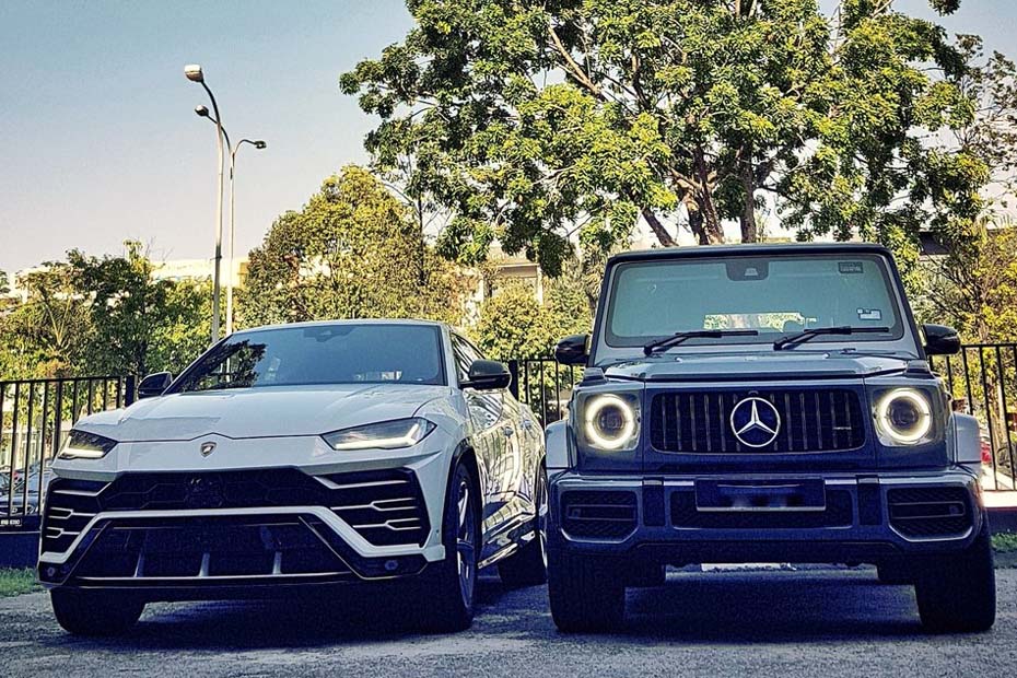 Mercedes Benz G wagon or Lamborghini Urus