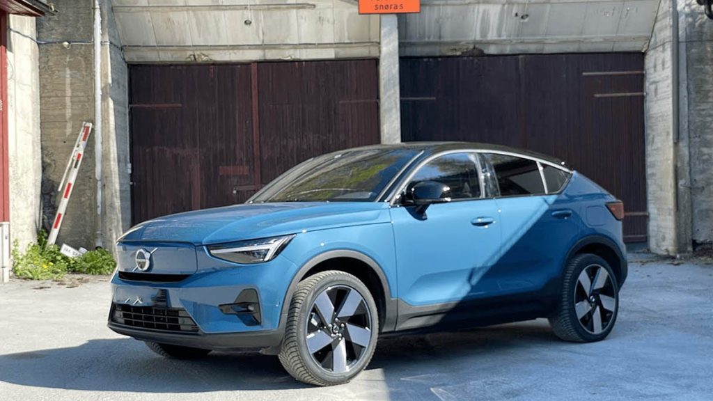 2023 Volvo C40 fully electric in Nigeria