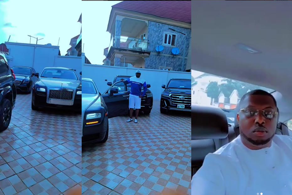 Billionaire Escoba Smith shows off his expensive cars