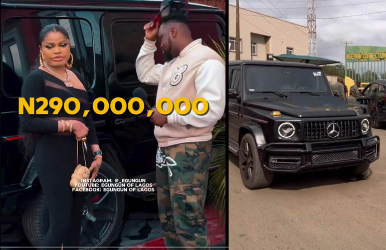 Bobrisky Mercedes-Benz G-Guard 2019